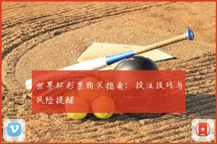 世界杯彩票购买指南:投注技巧与风险提醒