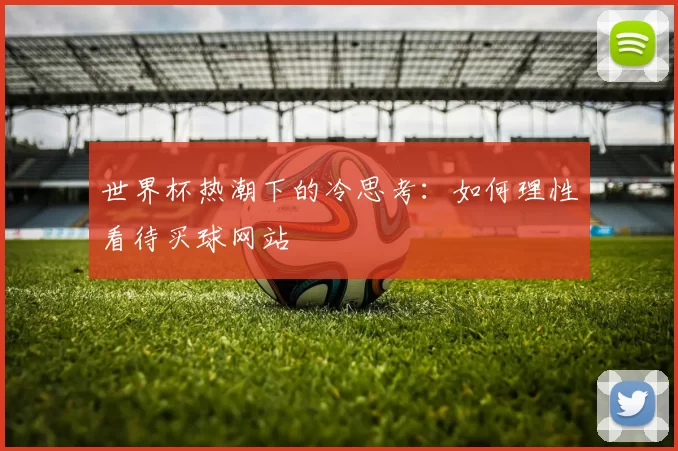 世界杯热潮下的冷思考：如何理性看待买球网站